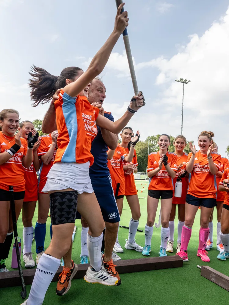 2025 tour: celebrating on the training pitch